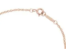 TIFFANY＆CO　ティファニー  タグチェーンBL/PG/3.8g【471】N