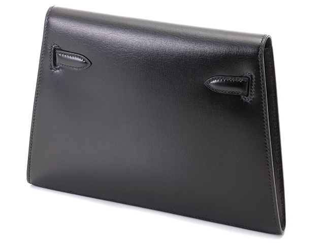 エルメス べアン ボックスカーフ 黒 ゴールド金具 エルメス ベアン ボックスカーフ 財布 ブラック ゴールド金具