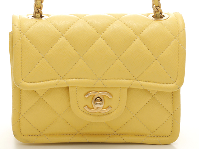 CHANEL シャネル ミニマトラッセ18 チェーンショルダー ライト