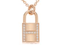 HERMES　エルメス　ケリー・カデナネックレス/H121323B 00/ダイヤモンド　ピンクゴールド　Ｋ18PG【472】KS