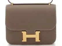 【Arthin ②】HERMES コンスタンスミニ U刻印 エトゥープ Arthin 様専用②】HERMES コンスタンスミニ U刻印 エトゥープ