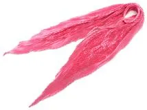 HERMES エルメス プリーツ スカーフ シルク100％ プリーツ カレ ピンク