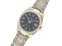 ROLEX　ロレックス　デイトジャスト　116234　ブルー文字盤　ホワイトゴールド/ステンレス　WG/SS　M番　メンズ　2010年10月ギャラ　自動巻き　2143200538787【432】