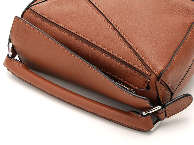 LOEWE ロエベ パズルバッグ・ミニ ダークブラウン カーフ 【432 LOEWE ロエベ パズルバッグ・ミニ ダークブラウン カーフ 【432