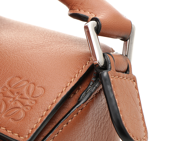 ロエベ パズルミニカーフレザーベルトバッグ ブラウン ロエベ LOEWE パズルバッグ ミニ ブラウン ショルダーバッグ