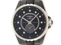CHANEL シャネル 時計 J12 11P H4344 CE/SS 自動巻き式
