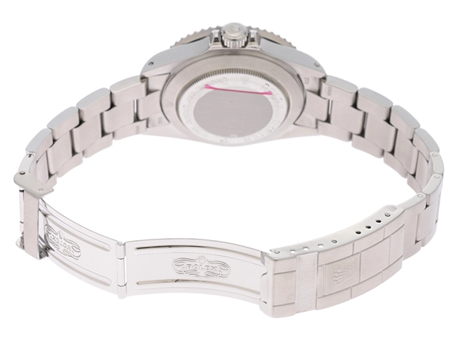 87番台 1985年頃製 国際保証書有 ROLEX ロレックス シードゥエラー Ref.16660 トリプル･シックス フチ有り ブラック文字盤 SS 自動巻（2143200541190）【200】T