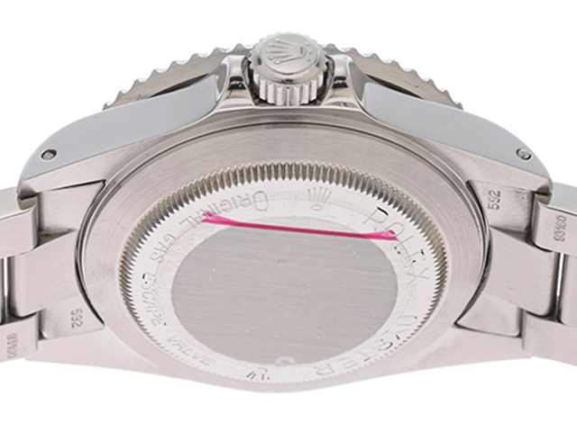 87番台 1985年頃製 国際保証書有 ROLEX ロレックス シードゥエラー Ref.16660 トリプル･シックス フチ有り ブラック文字盤 SS 自動巻（2143200541190）【200】T