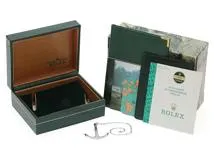 87番台 1985年頃製 国際保証書有 ROLEX ロレックス シードゥエラー Ref.16660 トリプル･シックス フチ有り ブラック文字盤 SS 自動巻（2143200541190）【200】T