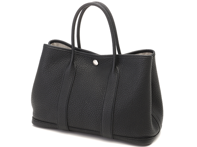 HERMES エルメス ガーデンパーティTPM ブラック/SV【432