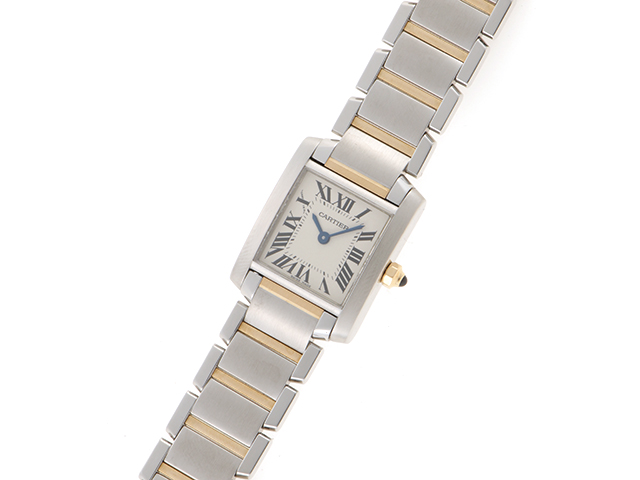 Cartier カルティエ レディース クオーツ タンクフランセーズSM  