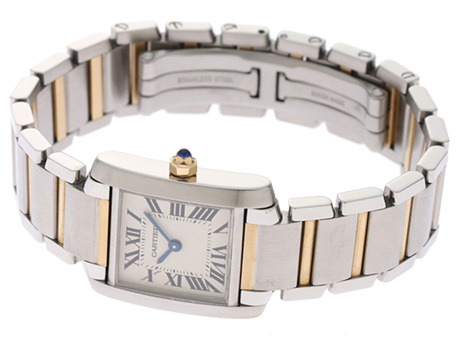 Cartier カルティエ レディース クオーツ タンクフランセーズSM  