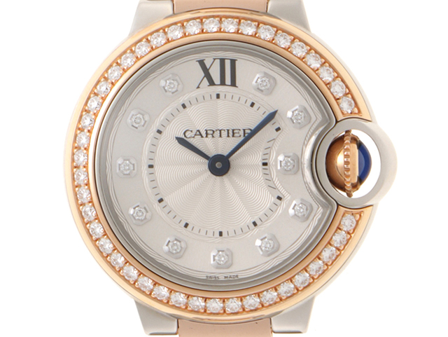 Cartier カルティエ 腕時計 2023年正規品 バロン ブルー 28mm