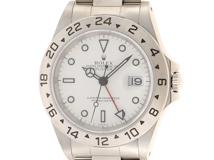 A番 ROLEX ロレックス　メンズ オートマチック　エクスプローラーII 16570  3針GMT針　ホワイト文字盤 （2143200544054）【200】