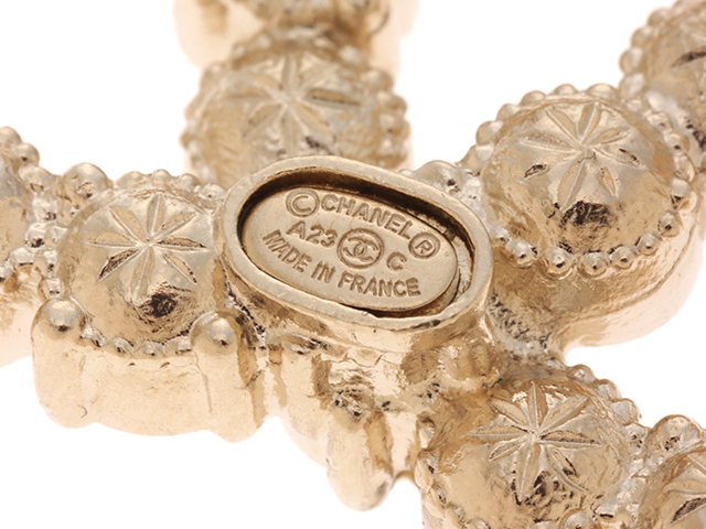 CHANEL シャネル ココマークブローチ メタル(GPゴールドメッキ