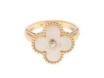 ヴァンクリ白蝶貝リング ヴァンクリ白蝶貝リング 楽天市場】ヴァンクリーフ 白蝶貝 リングの通販