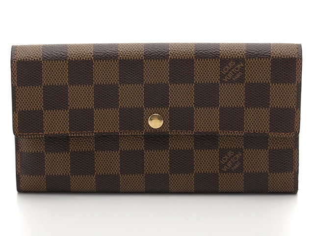 ルイヴィトン N61734 長財布 ブラウン  LOUIS VUITTON ポルトフォイユ・サラ ダミエ