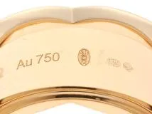 CHANEL シャネル 指輪 ココ クラッシュ コレクション リング J10862 52号 18Kイエローゴールド ダイヤモンド約0.46カラット ラージモデル【472】SJ