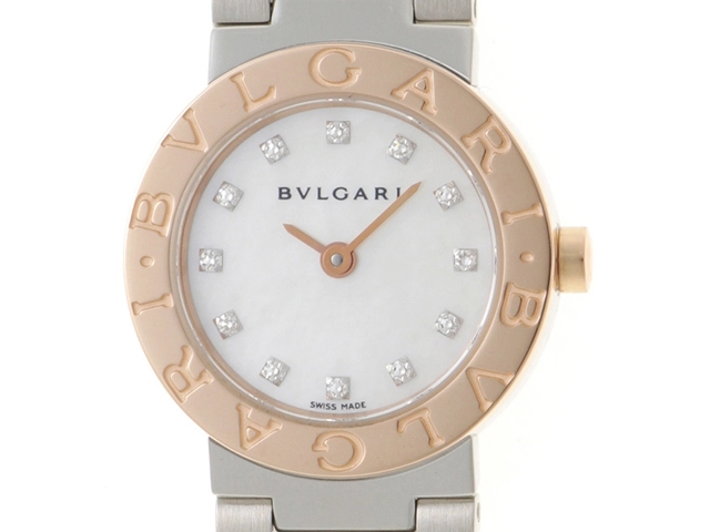 BVLGARI ブルガリブルガリ 時計 BBP23SG ホワイトシェル ステンレス