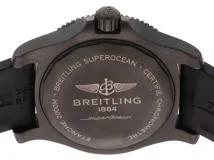 BREITLING　ブライトリング　スーパーオーシャン　M17368　SS/ラバー　自動巻き　ブラック　メンズ【432】2143200549479