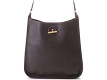 HERMES　エルメス　ヴェスパPM　クシュベル　ダークブラウン　GP　ショルダーバッグ【431】