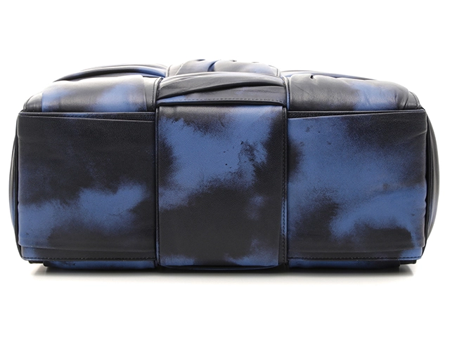 Bottega Veneta ボッテガ・ヴェネタ スモール ザ・アルコ トート ブラック/パープル レザー 【472】KS