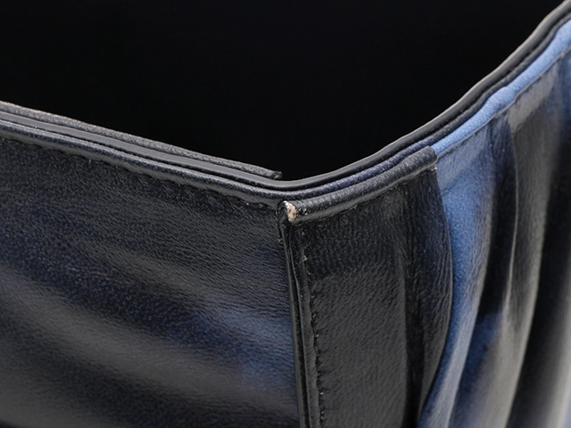 Bottega Veneta ボッテガ・ヴェネタ スモール ザ・アルコ トート ブラック/パープル レザー 【472】KS