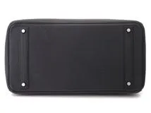 【美品】エルメス　アイコン　40 HERMES エルメス バッグ バーキン40 ブラック/SV トゴ C刻印