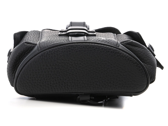 LOUIS VUITTON　ルイヴィトン　バック　ボディバッグ ショルダーバッグ クリストファーXS M58495 トリヨンレザー　ノワール　ブラック × マットブラック金具【472】AH