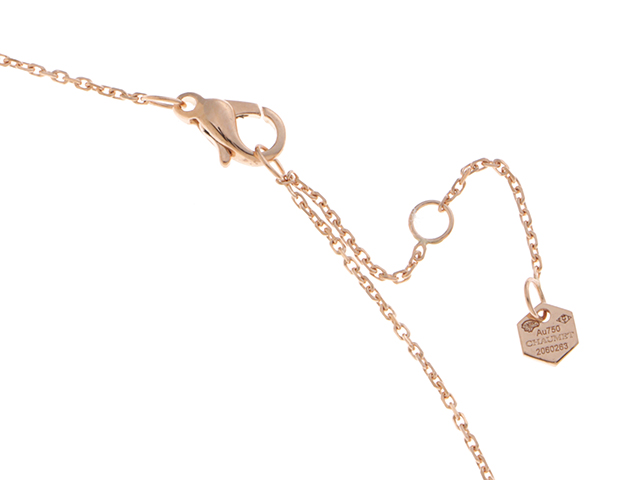 CHAUMET ショーメ ビーマイラブ ハニカムネックレス K18ピンク
