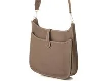HERMES　エルメス　エヴリンⅢPM　エトゥープ　シルバー金具　トリヨンクレマンス　【432】2143200569620