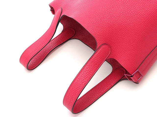 HERMES エルメス ピコタンロックPM モノクローム ソーピンク トリヨンクレマンス U刻印(2022年頃製造)【431】2143200570282