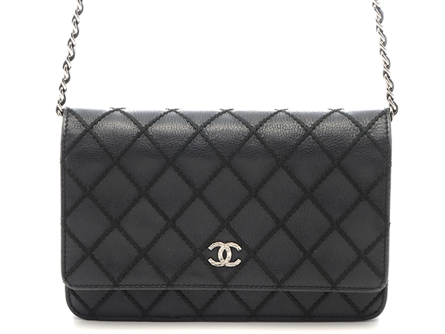 【CHANEL】チェーンウォレット チェーン ウォレット - スモール レザー グッズ — ファッション