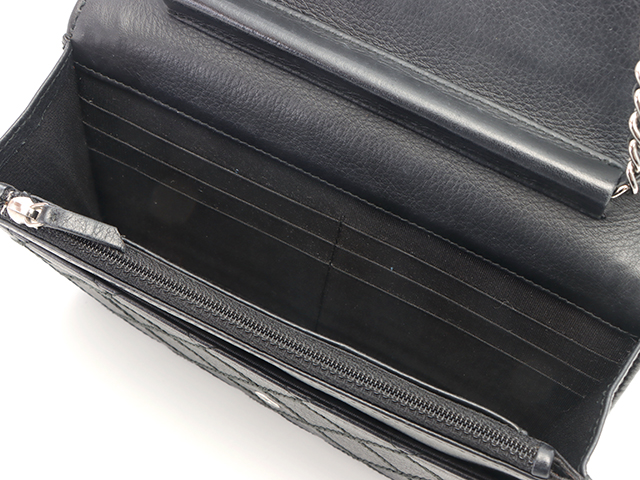 CHANEL シャネル ワイルドステッチマトラッセチェーンウォレット  