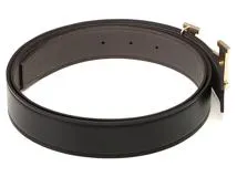 HEREMS　エルメス 小物　メンズベルト　フォーブル　Hベルト　32ｍｍ　ブラック・エタン・GP金具　ボックスカーフ・トゴ　B刻印・2023年頃製造【472】HA
