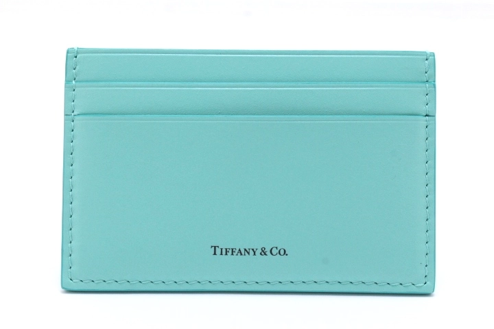 ティファニー カードケース 名刺入れ ティファニーブルー レザー Tiffany & Co. - ティファニー ☆ レザー カードケース 名刺入れ