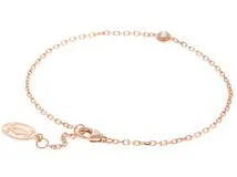 Cartier　カルティエ　B6040300　ダムールブレスレット　SM　ピンクゴールド　1Pダイヤモンド　約2.1ｇ【430】2143200572002