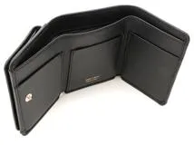 JIMMY CHOO　ジミーチュウ　財布　スタースタッズ　ネモ　三つ折財布　NEMOCZN　ブラック　カーフ　2143200573047　【437】