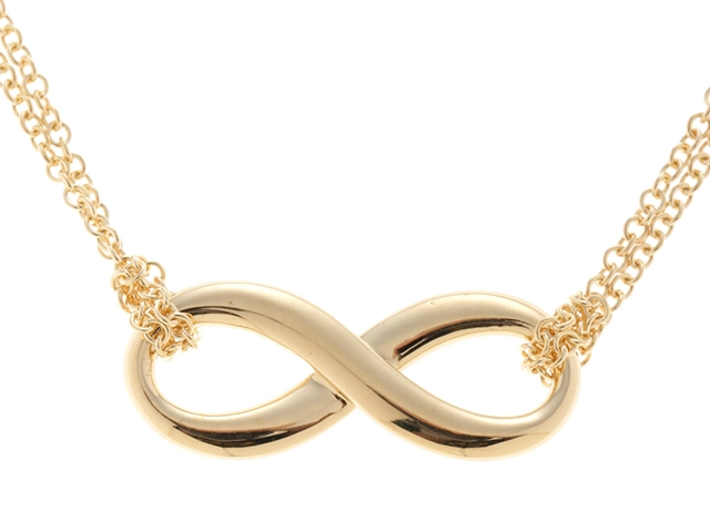 TIFFANY&CO　ティファニー　インフィニティ　ネックレス　イエローゴールド【430】2143200573948