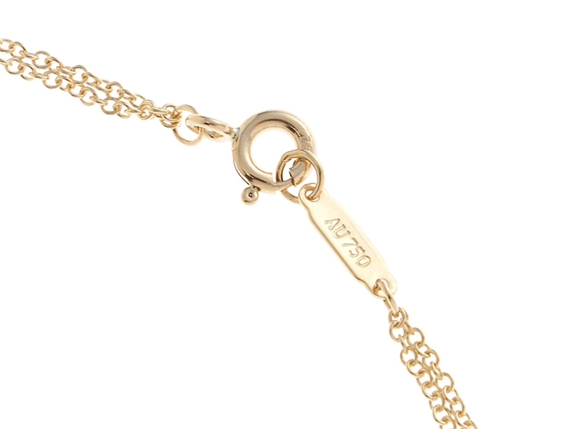 TIFFANY&CO　ティファニー　インフィニティ　ネックレス　イエローゴールド【430】2143200573948