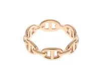 HERMES エルメス シェーヌダンクルアンシェネリング PG ピンクゴールド