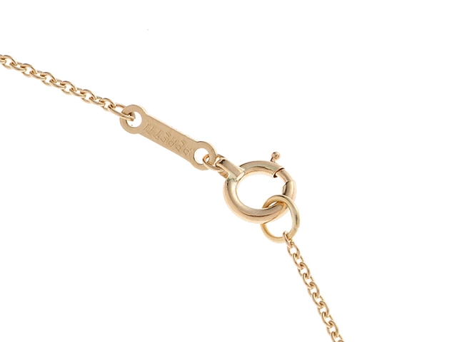 TIFFANY＆CO ティファニー ホルンシェルモチーフ ネックレス YG 4.7g【434】