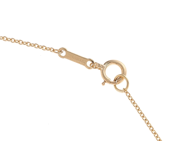 TIFFANY＆CO ティファニー ホルンシェルモチーフ ネックレス YG 4.7g【434】