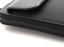 LOUIS VUITTON　ルイ・ヴィトン　LV アエログラム フォン ポーチ　フォン ポーチ グレインレザー　ノワール　M5708【472】AH