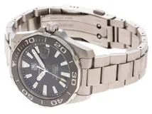 TAG HEUER タグ・ホイヤー 時計 アクアレーサー キャリバー５ ブラック文字盤 メンズ 自動巻き SS（2143200576741）M【200】