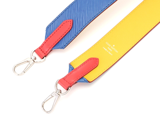 Louis Vuitton　ルイヴィトン　ショルダーストラップ エピ トレドブルー/イエロー/レッド　【472】　HSA
