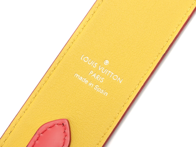 Louis Vuitton　ルイヴィトン　ショルダーストラップ エピ トレドブルー/イエロー/レッド　【472】　HSA