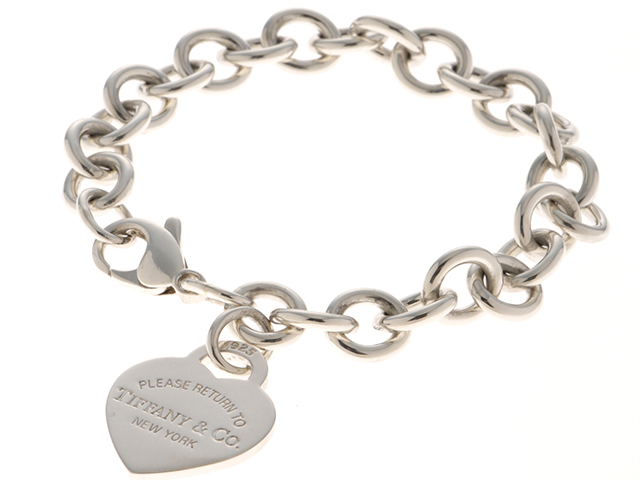 Tiffany ティファニー ハートタグ ブレスレット シルバー925