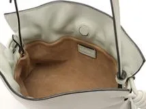 LOEWE　ロエベ　フラメンコミニ　パールグレー　レザー　ショルダーバッグ　A411FC2X37　2143200578394　【205】