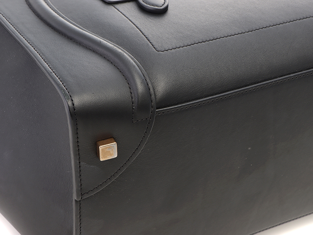 CELINE セリーヌ ラゲージ ミニショッパー トートバッグ レザー CELINE セリーヌ ラゲージ ミニショッパー トートバッグ レザー